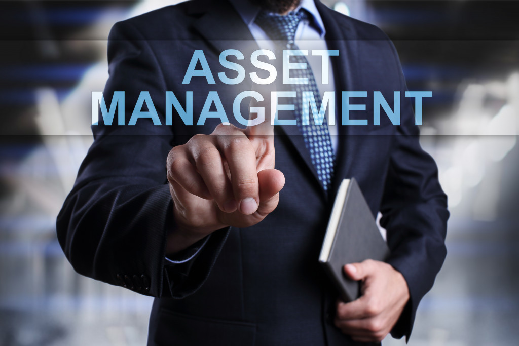 business asset management concept